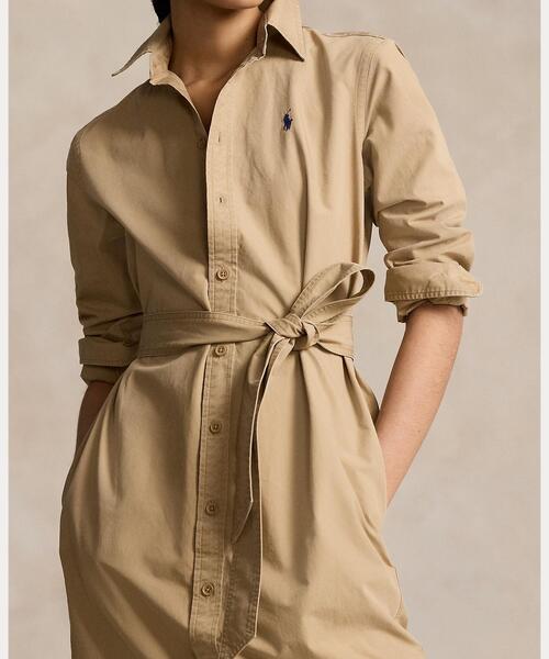 スタイルアップ★Ralph Lauren★ベルト付き膝丈シャツワンピース 楽天市場】ラルフローレン ポロ レディース オックスフォード