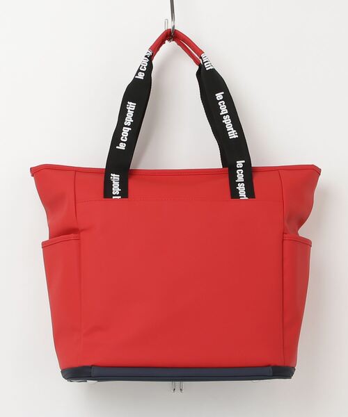 【極美品】J.LINDEBERG 2WAYボストンバッグ 赤 シューズポケット付 極美品】J.LINDEBERG 2WAYボストンバッグ 赤 シューズポケット付