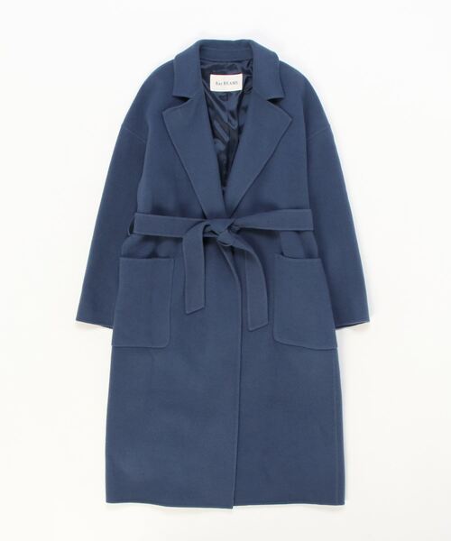 Ray BEAM チェスターコート Ray BEAMS（レイ ビームス） チェスターコート - ブルー レディース