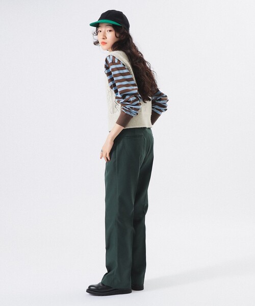 BEAMS BOY ベスト ジレ レース ニット レディース : ZOZOTOWN