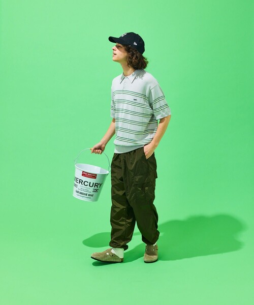 「TOWNCRAFT」 半袖ニット LARGE ブラック メンズ