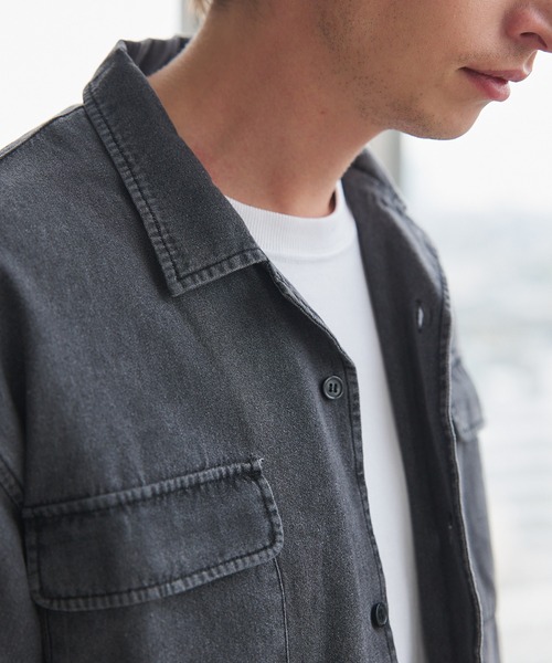 MAISON CLUB（メゾンクラブ） シャツ 「MAISON CLUB」Denim Shirt