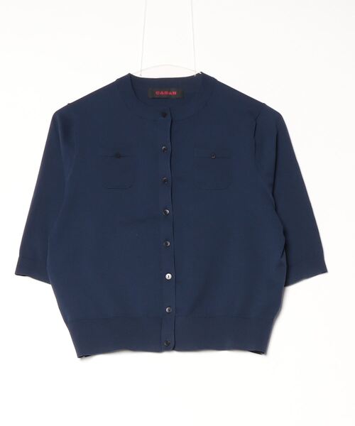 CABaN 「CABaN」 ニットカーディガン S ネイビー レディース