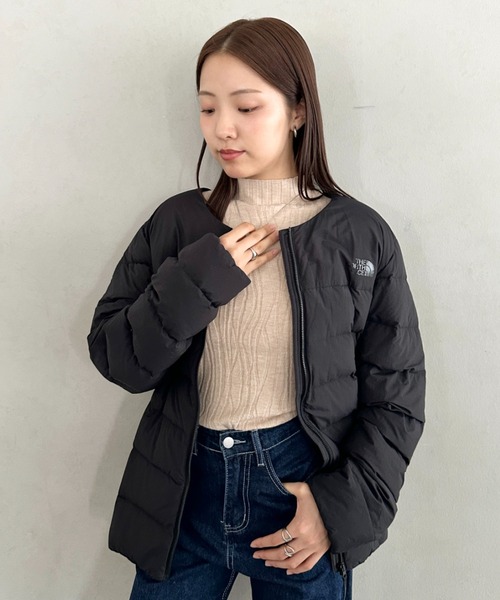 新品 THE NORTH FACE ノーカラー ブルゾン ダウンジャケット THE NORTH FACE（ザ ノースフェイス） ブルゾン アウター 国内未発売