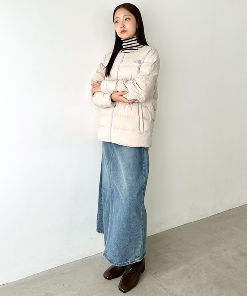 新品 THE NORTH FACE ノーカラー ブルゾン ダウンジャケット THE NORTH FACE（ザ ノースフェイス） ブルゾン アウター 国内未発売