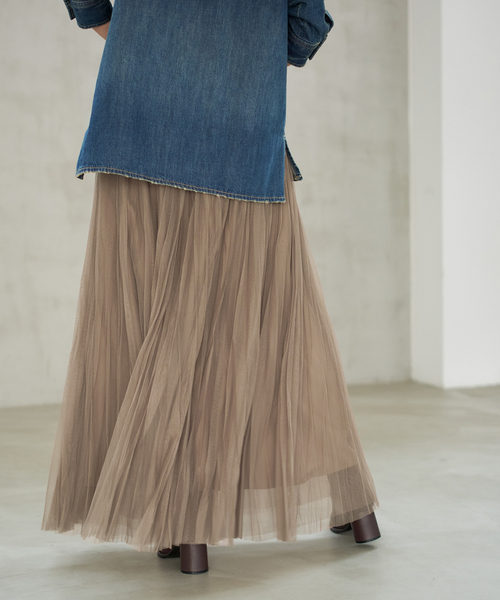 Spick＆Span（スピック アンド スパン） スカート ランダムチュール
