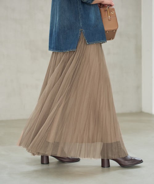 Spick＆Span（スピック アンド スパン） スカート ランダムチュール