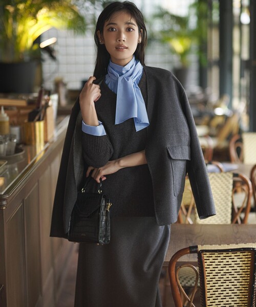 期間限定値下げ【今季・新品未使用タグ付き】TWリバーシブル アウター 23区（ニジュウサンク） コート アウター TWリバーシブル アウター