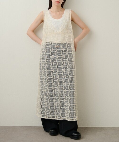 Omekashi（オメカシ） ワンピース 2WAYレースワンピース : ZOZOTOWN