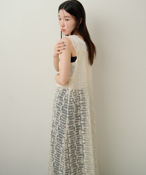 レースワンピース Omekashi（オメカシ） ワンピース 2WAYレースワンピース : ZOZOTOWN