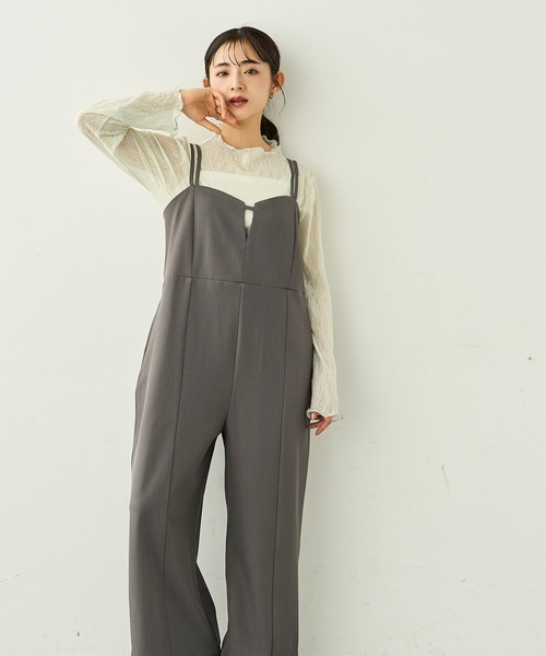 mil（ミル） tシャツ ニュアンス柄 シアートップス「588094