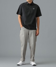 「beats per minute」 半袖ポロシャツ L ブラック メンズの画像7