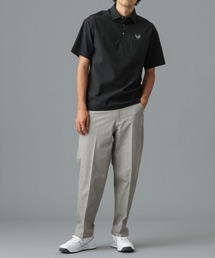 「beats per minute」 半袖ポロシャツ L ブラック メンズの画像8