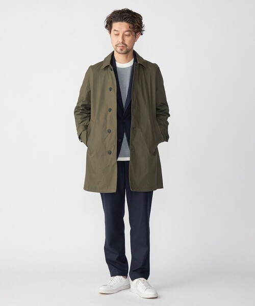 【入手困難】XL SHIPS × TAION コラボ 別注 ステンカラーコート SHIPS（シップス） ステンカラーコート「TAIONコラボ」 MEDIUM