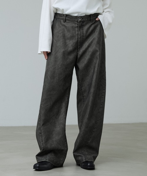 CALLNE ワイドパンツ パンツ メンズ レディース : ZOZOTOWN Yahoo!店