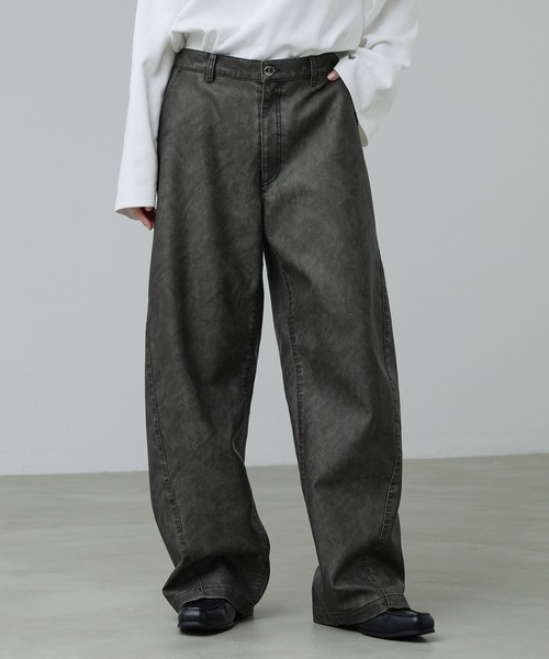 CALLNE ワイドパンツ パンツ メンズ レディース : ZOZOTOWN Yahoo!店