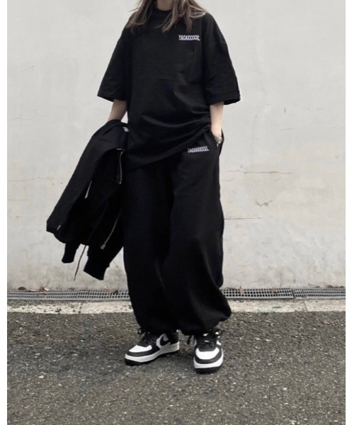 「YACA」 半袖Tシャツ FREE ブラック レディース_画像2