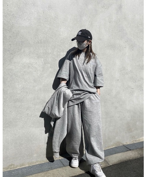 「YACA」 半袖Tシャツ FREE ブラック レディース_画像6