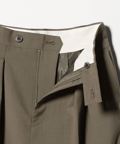 BEAUTY＆YOUTH UNITED ARROWS スカート 毛ブレンド タックロング