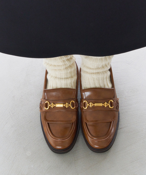 LE TALON（ル タロン） ローファー フラップビットローファー