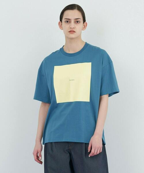 「FRAPBOIS PARK」 半袖Tシャツ 1 ブラック レディース_画像3