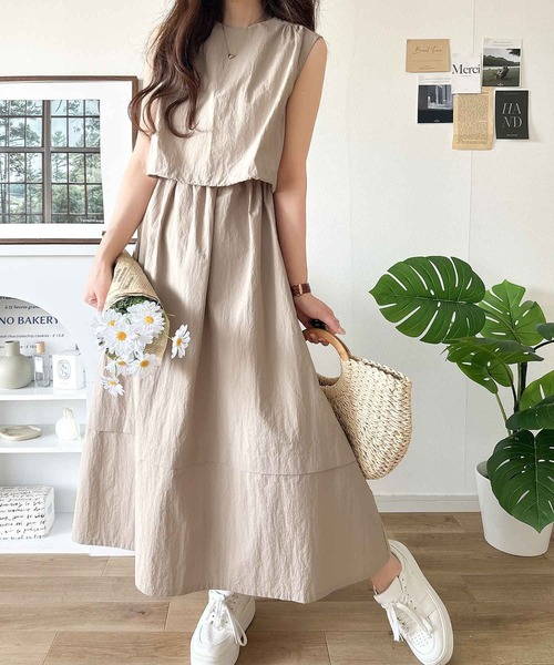 classicalelf（クラシカルエルフ） ノースリーブワンピース X-LARGE