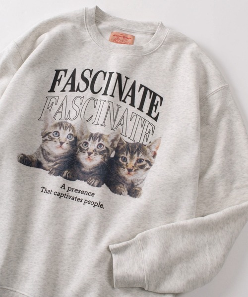猫スウェット FREAK'S STORE（フリークスストア） トレーナー スウェット 限定展開