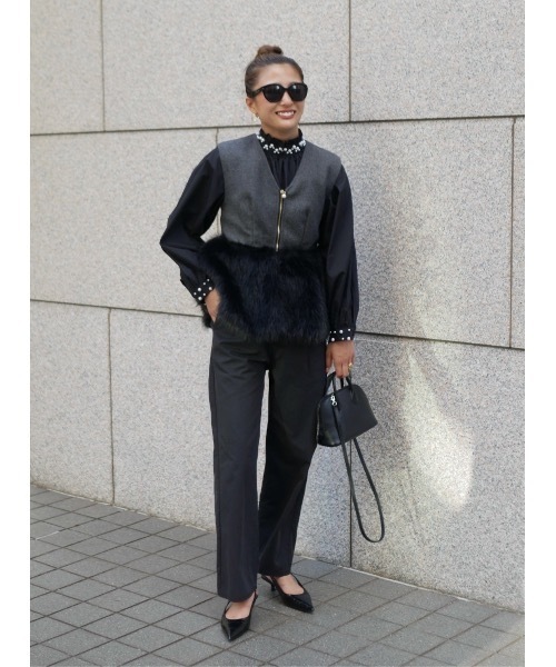 BeBeoD（ベベッド） コート アウター ファードッキングフェルト