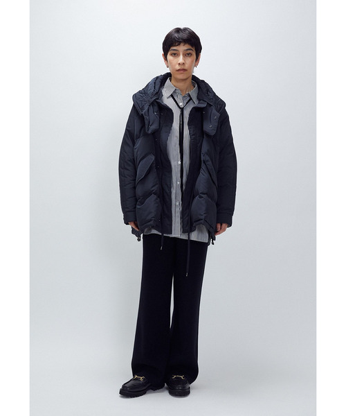 コート アウター 「VACHEMENT×1er Arrondissement」ハイカウントタフタダウン レディースの画像