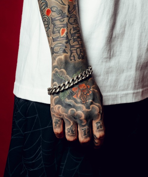 ブレスレット Curb chain bracelet メンズ レディース_6