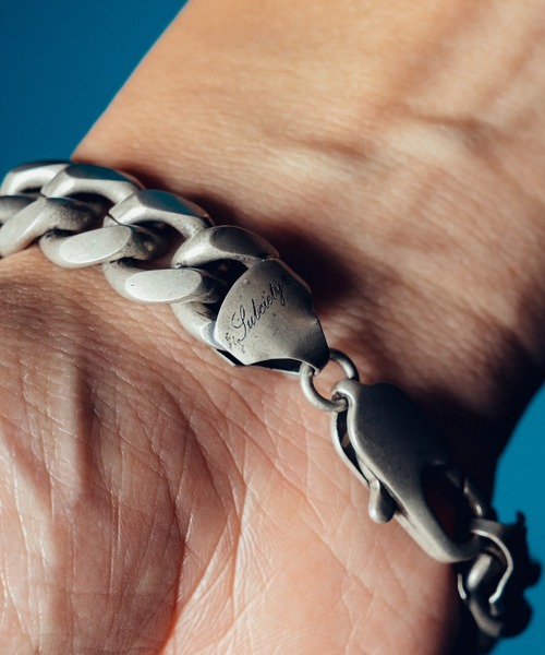 Subciety（サブサエティ） ブレスレット Curb chain bracelet メンズ