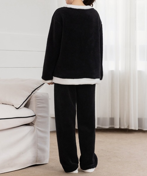 DAY CLOSET パジャマ ルームウェア 「セットアップ/金釦でレディな