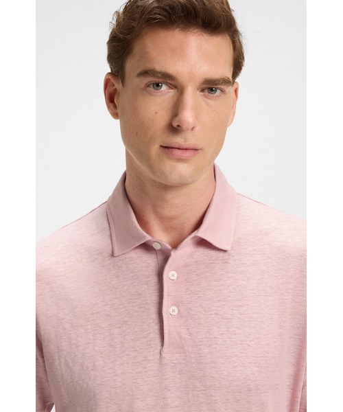 HUGO BOSS ポロシャツ XXL BOSS（HUGO BOSS） ポロシャツ BECKHAM x BOSS リネン メンズ
