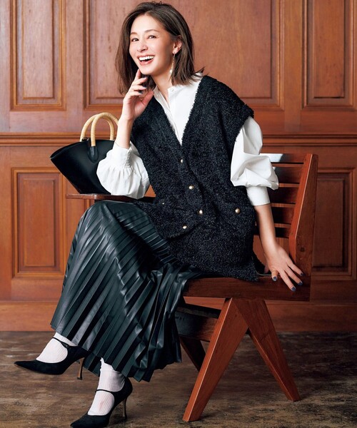 UNFILO（アンフィーロ） ニット セーター 「STORY×UNFILO」シャギー