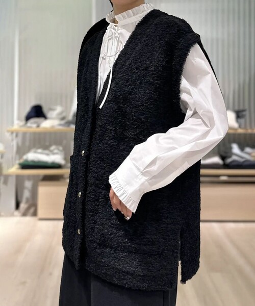 UNFILO（アンフィーロ） ニット セーター 「STORY×UNFILO」シャギー