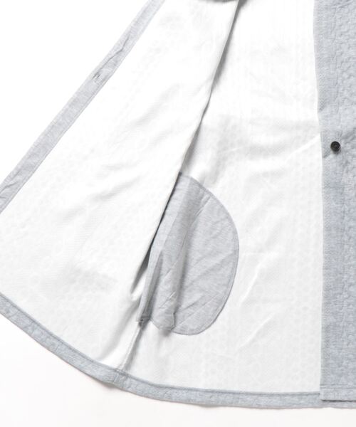 「MB mint breeze」 カーディガン 5L グレー レディース_画像3