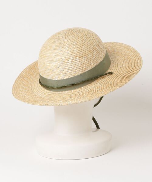 「BEAMS JAPAN」 ストローハット ONE SIZE ベージュ メンズ_画像2