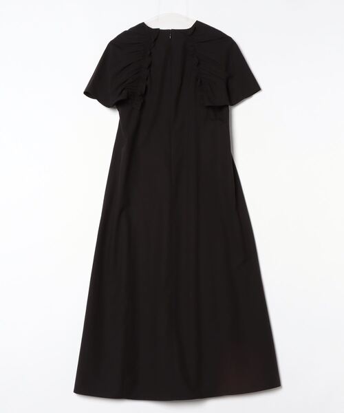 「EMMEL REFINES」 ノースリーブワンピース S ブラック レディース_画像3