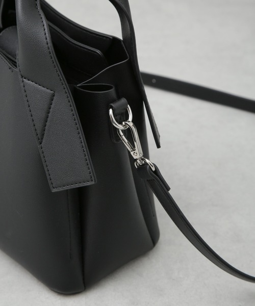 NANO universe（ナノ・ユニバース） 2WAYバッグ FREE ブラック