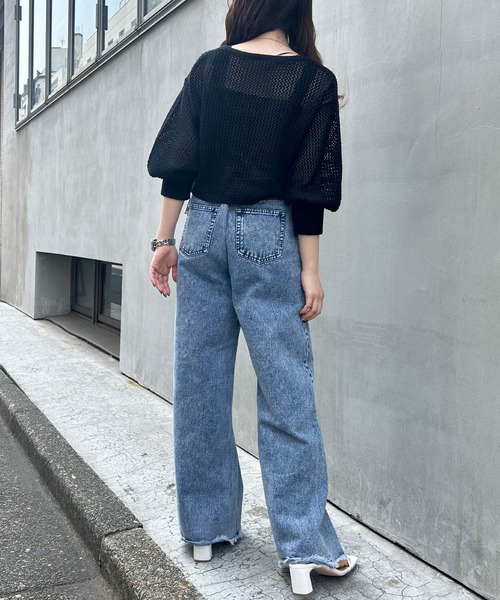 [INGNI] вязаный ансамбль M слоновая кость женский 