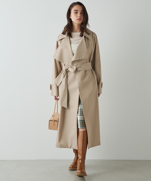 Whim Gazette（ウィム ガゼット） トレンチコート FREE ライトベージュ