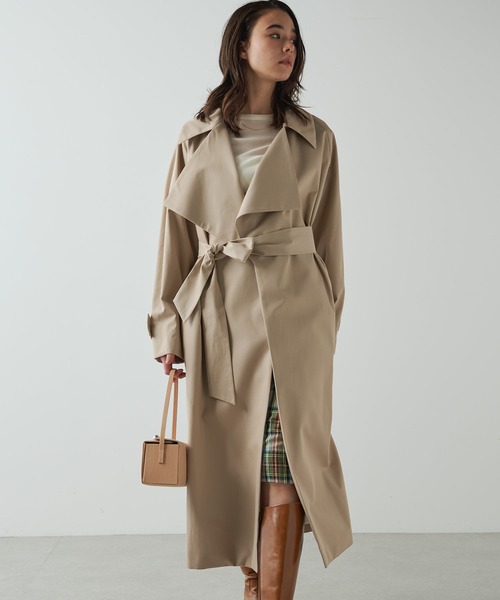 トレンチコート ベージュ Whim Gazette（ウィム ガゼット） トレンチコート FREE ライトベージュ