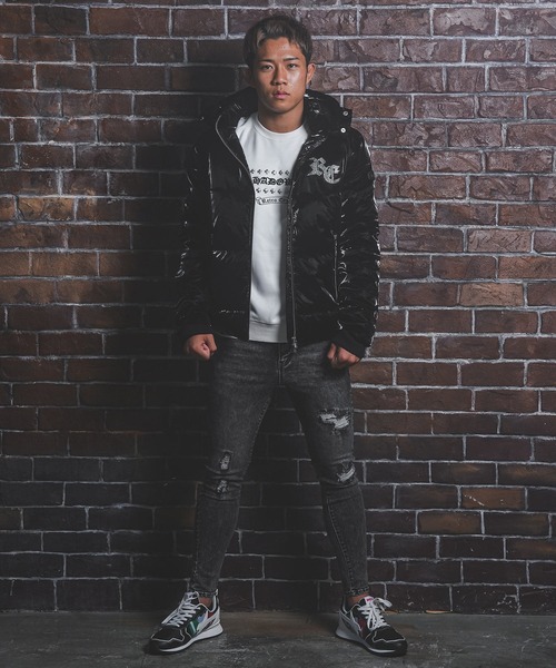 【美品】adamsjuggler ダウン 黒 RTEG adamsJUGGLER｜RTEG/OE BADASS BLOUSON | Rakuten Fashion(楽天