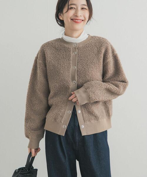 yori  プードルカーディガン URBAN RESEARCH DOORS（アーバンリサーチドアーズ） カーディガン