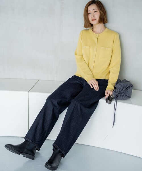 タグ付き✨23区 　ニジュウサンク　カーディガン　羊毛　カシミヤ　38 タグ付き✨23区 ニジュウサンク カーディガン 羊毛 カシミヤ 38 - メルカリ