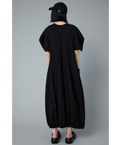 「HeRIN.CYE」 半袖ワンピース FREE ネイビー レディースの画像