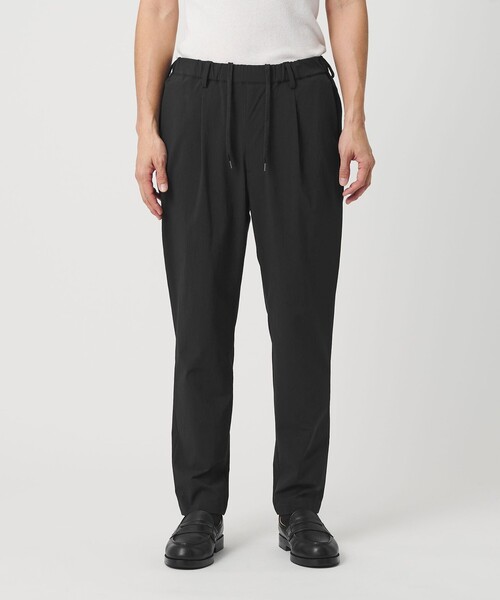 360°MASTER 1プリーツ テーパードイージーパンツ ブラック Lサイズ 360°MASTER 1プリーツ テーパード イージーパンツ NO.5 セットアップ