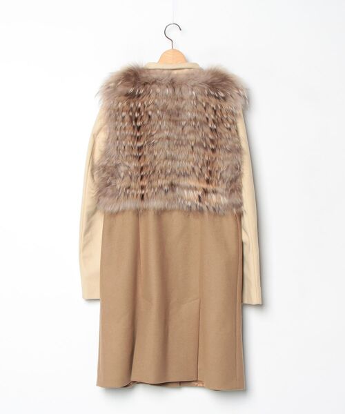 「PHILOSOPHY」 コート - ブラウン レディース_画像2