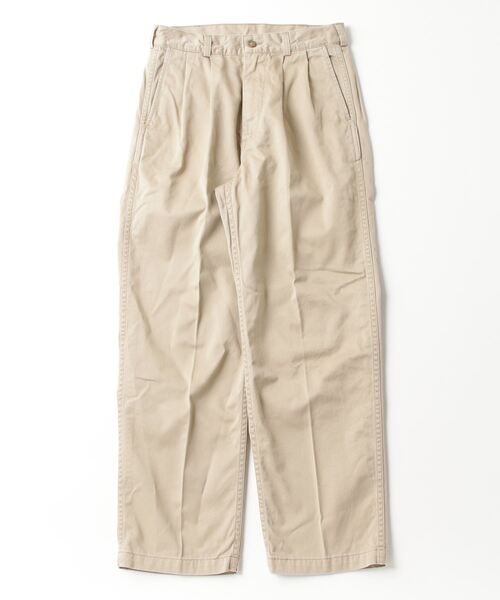 orSlow（オアスロウ） チノパンツ 3(L) ベージュ メンズ : ZOZOTOWN