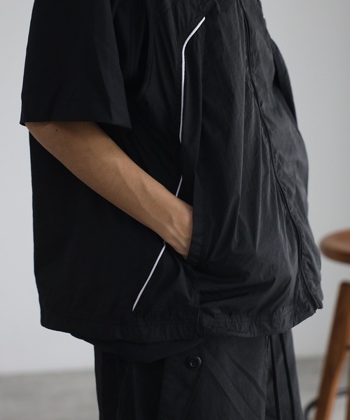 「CREARE -LINO-」 ベスト L ブラック メンズ_画像8